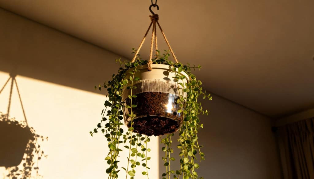 Eu morria e não sabia que era assim que se plantavam plantas invertidas, deixando a casa linda e sofisticada