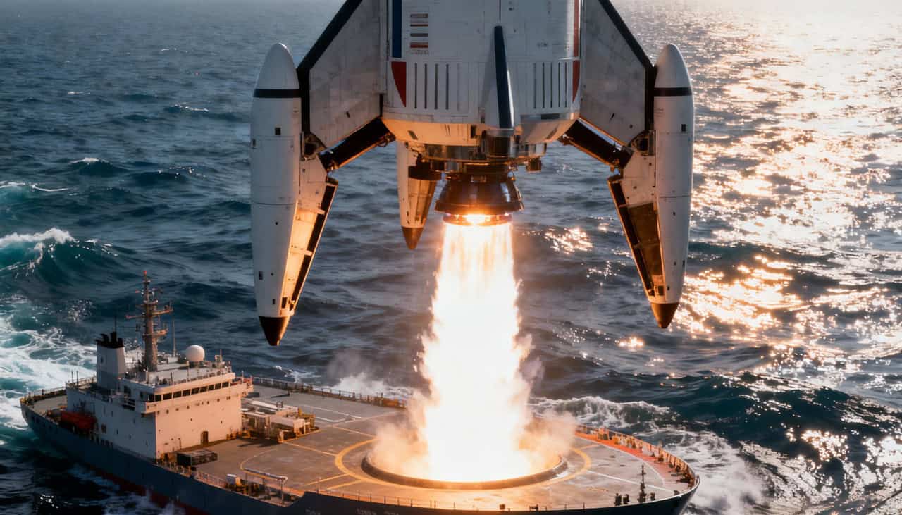 Como os foguetes conseguem voltar à Terra?