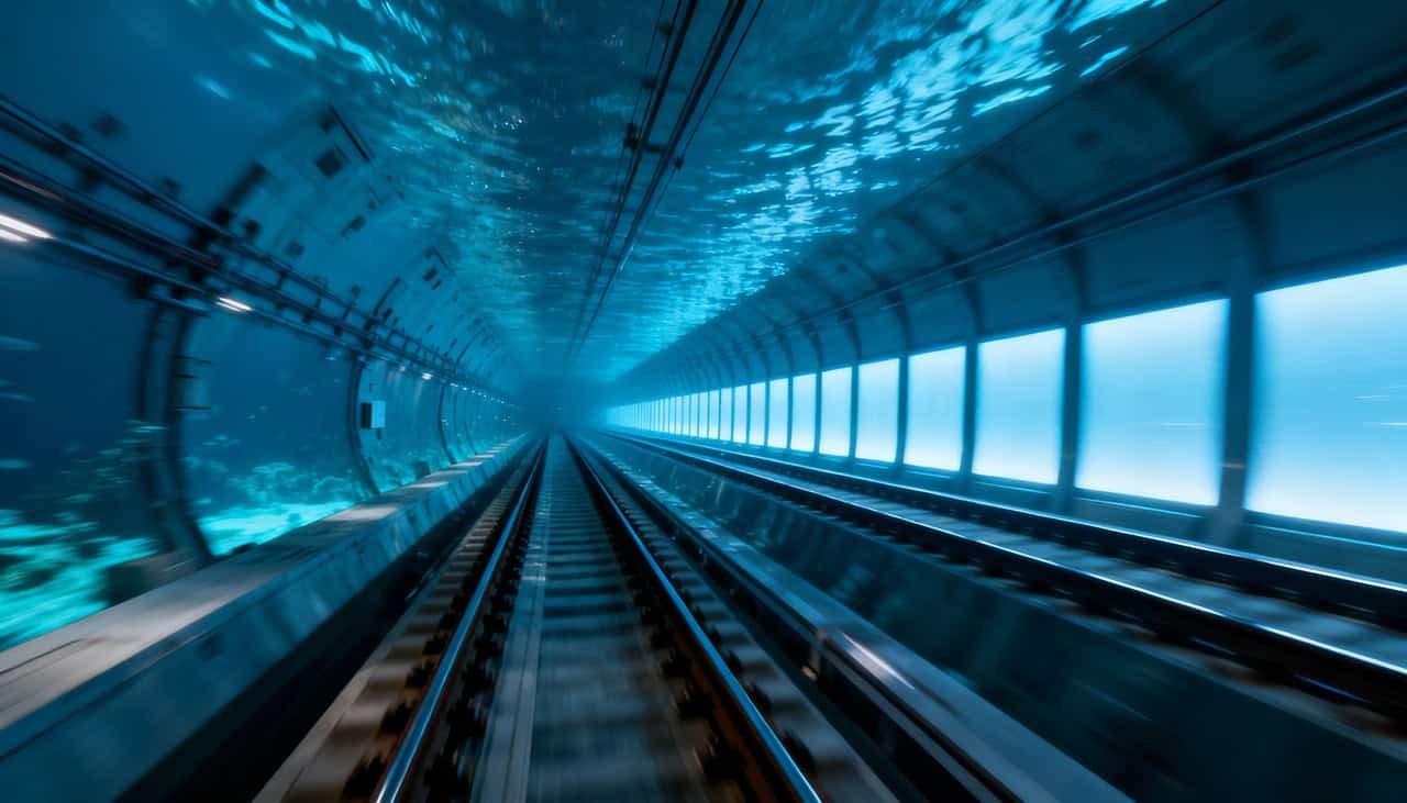 China constrói super túnel subaquático de alta velocidade que surpreende a engenharia mundial