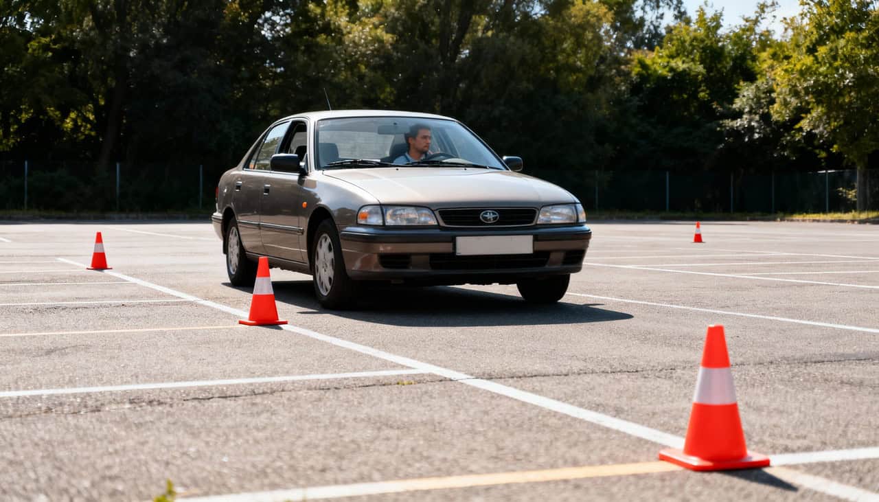 O truque simples que meu vô usa na baliza e que faz o carro entrar na vaga de primeira