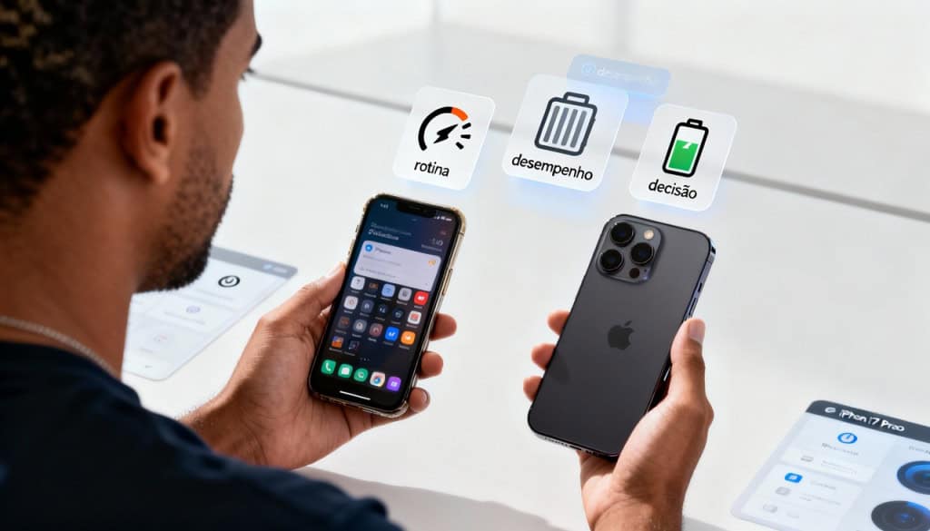 Vale mais a pena trocar para o iPhone 17 ou manter seu celular antigo? Fiz o teste e o resultado me assustou