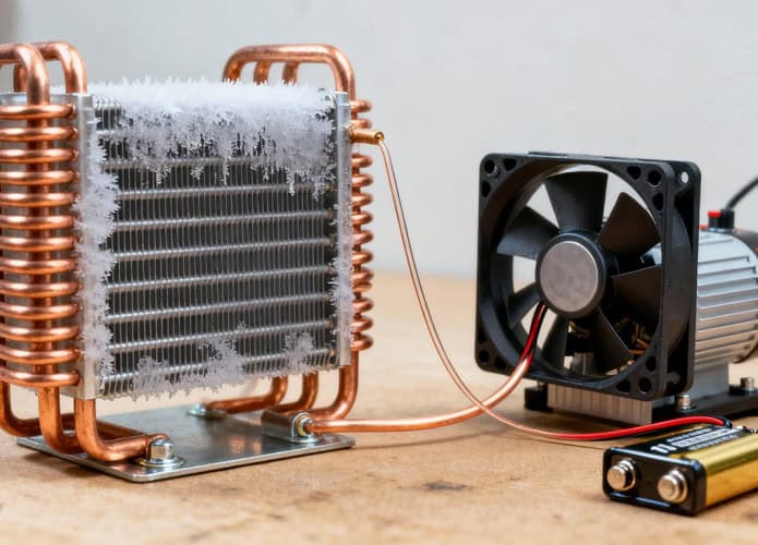 Como montar um mini ar-condicionado caseiro que chega a –10°C