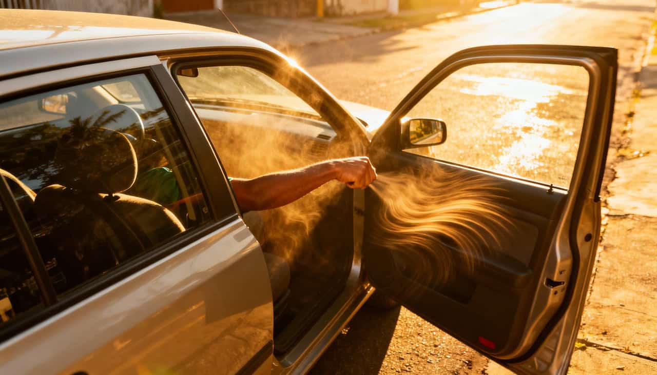 O truque japonês para esfriar o carro sem ligar o ar