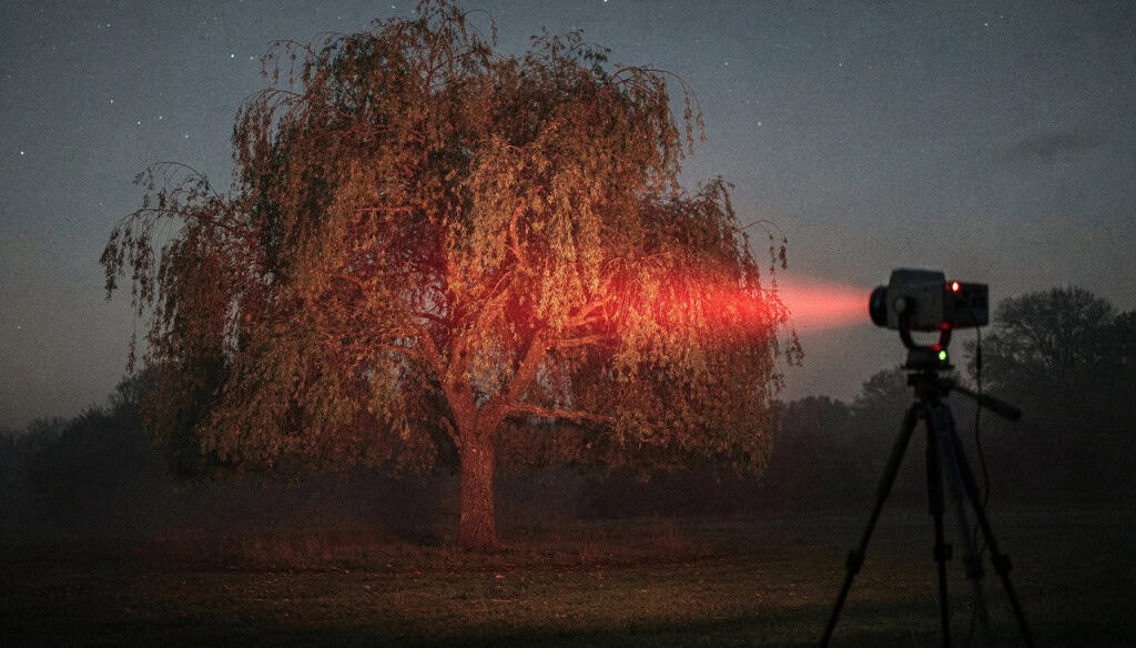 A descoberta cientifica surpreendente de que as árvores também tiram uma soneca durante a noite