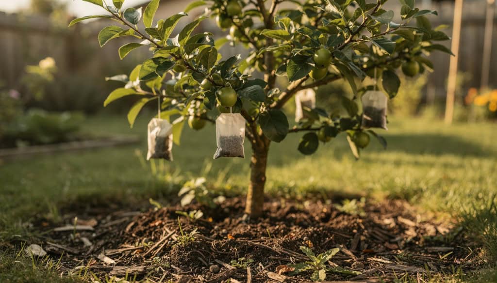 Truques simples com saquinhos de chá no jardim que embeleza suas plantas