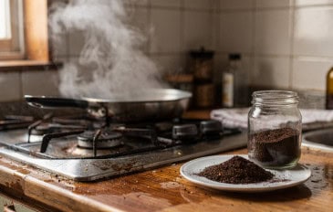 Truques curiosos e baratos para eliminar cheiro forte na cozinha após frituras