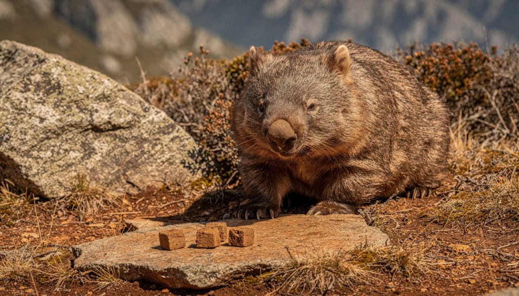 O mistério do animal que faz cocô em formato de cubo perfeitamente