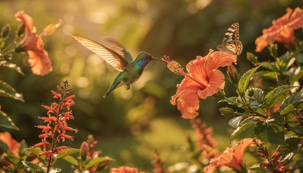 5 espécies de flores que atraem beija-flores e borboletas
