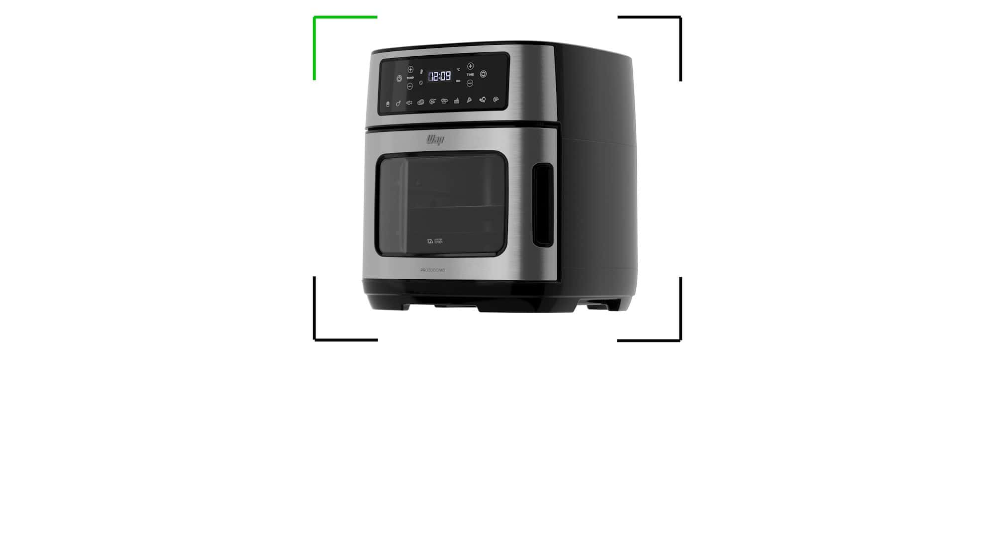 Air fryer com vidro frontal e alta capacidade: confira um modelo em oferta
