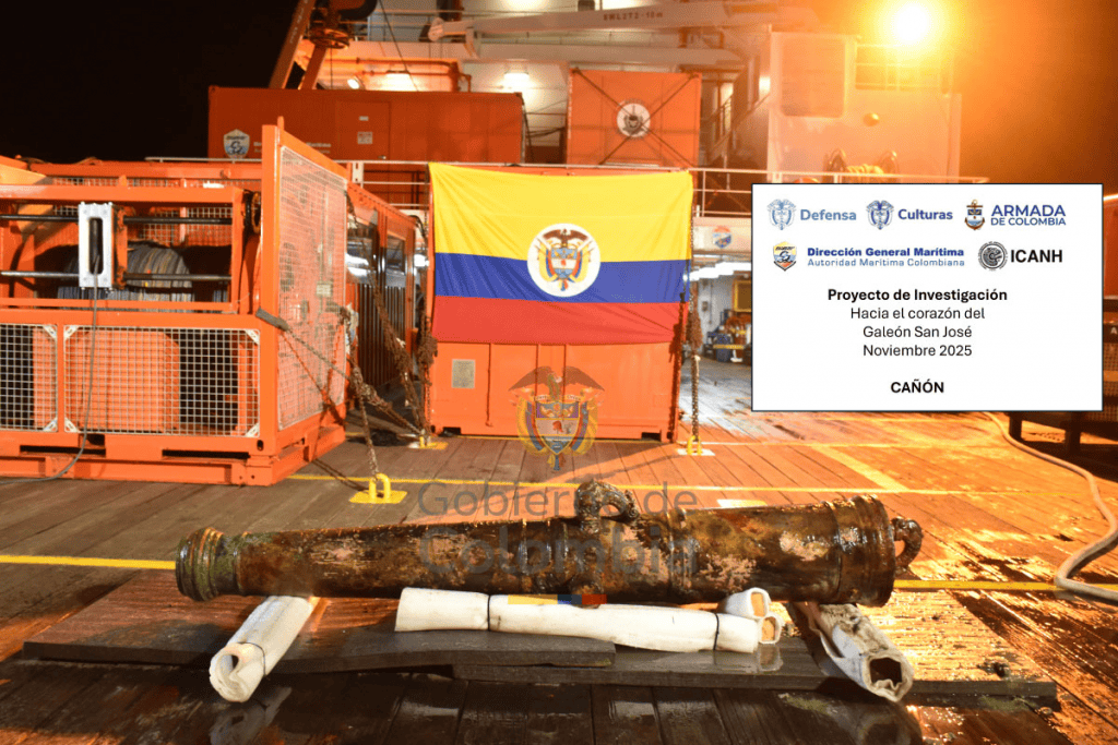 Naufrágio de R$ 93 bilhões tem primeiro tesouro recuperado na Colômbia Os primeiros tesouros daquele que é considerado o naufrágio mais valioso do mundo finalmente viram a luz do dia. Após séculos repousando no fundo do Mar do Caribe, itens do lendário galeão San José foram trazidos à superfície. A embarcação, pertencente à Marinha espanhola e afundada em 1708, é o centro de uma operação que mistura arqueologia, história e cifras astronômicas. Tesouro recuperado do galeão San José, o naufrágio mais valioso do mundo