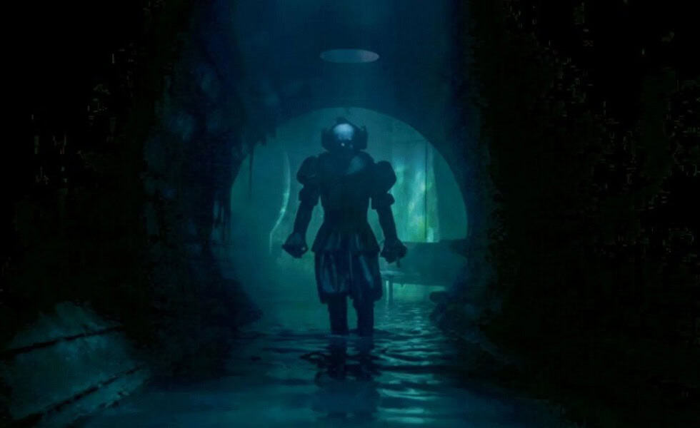 Palhaço Pennywise dentro do esgoto