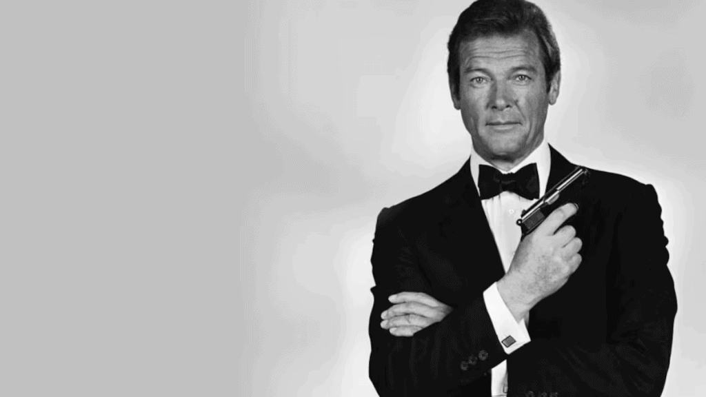 Roger Moore como James Bond em 007