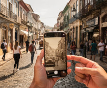 Centros históricos ganham vida nova com realidade aumentada
