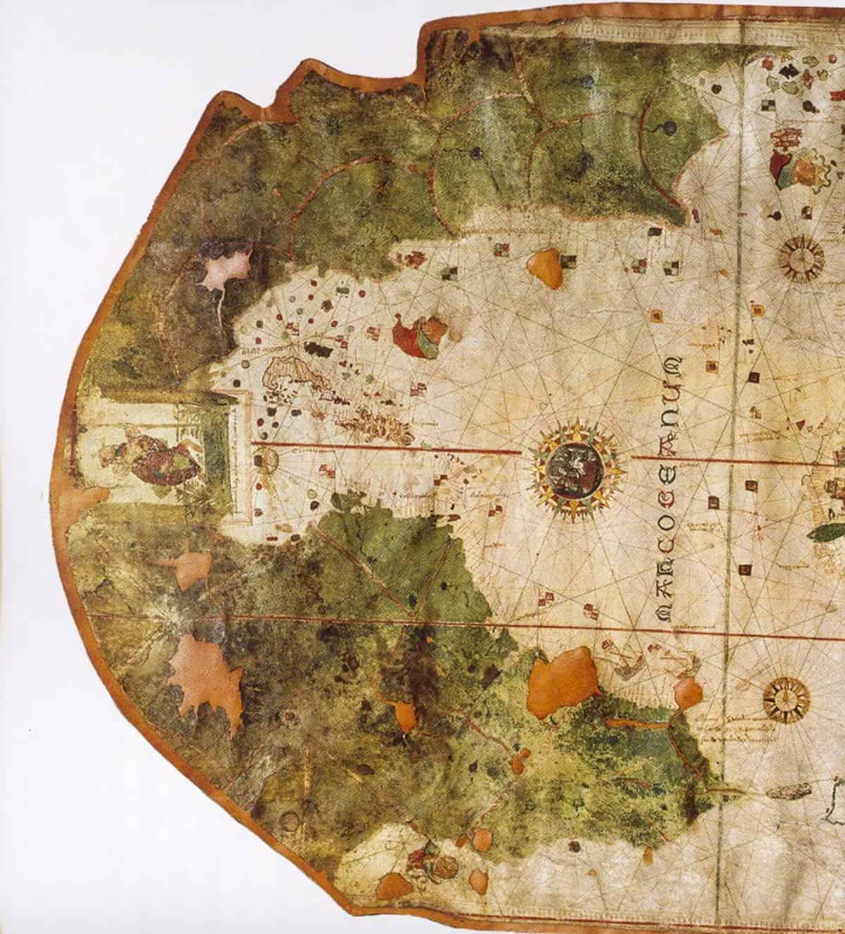 O enigmático mapa das Américas de Juan de la Cosa
