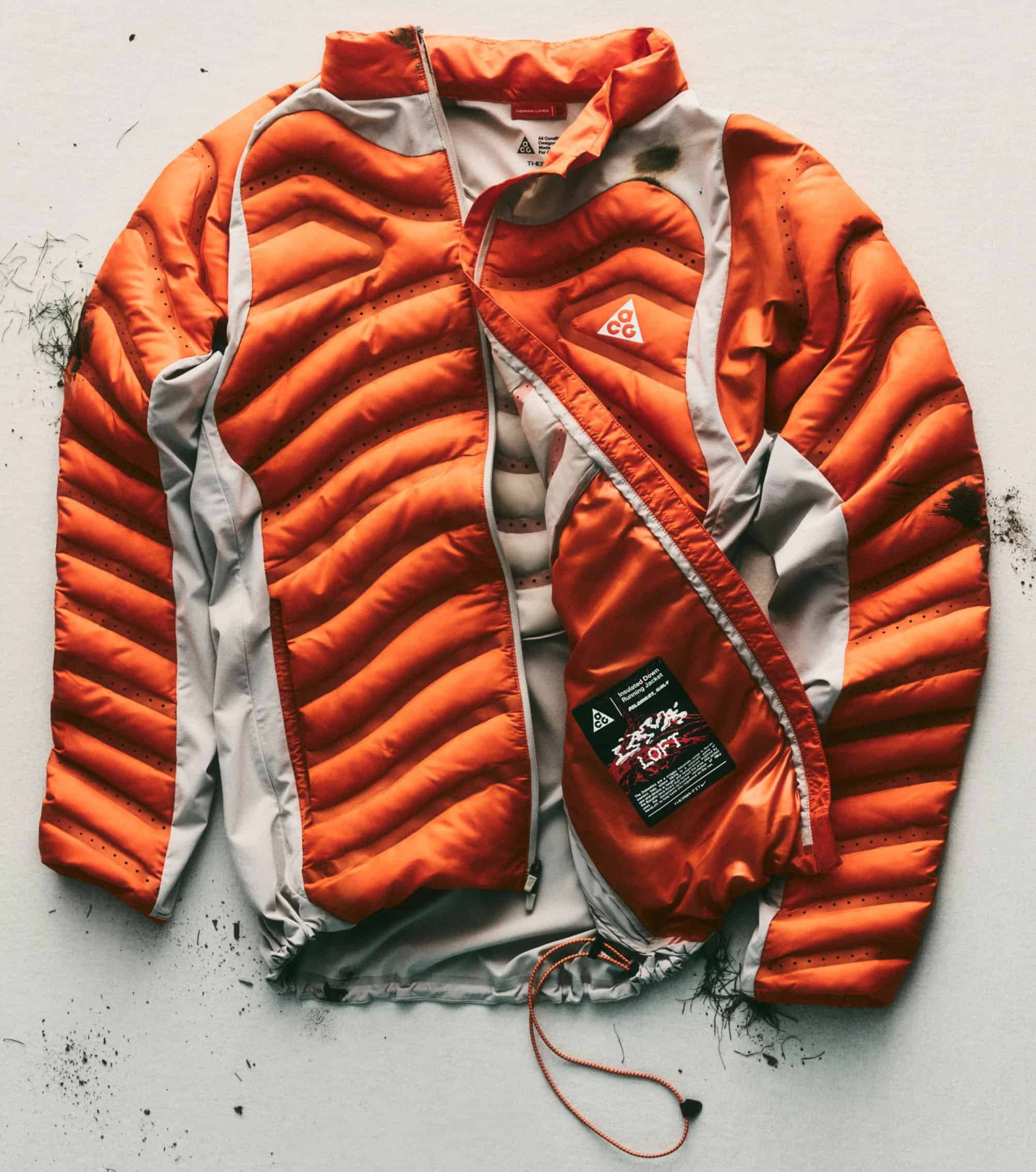 Corrida em qualquer clima: a jaqueta Lava Loft se ajusta ao corpo e ao calor