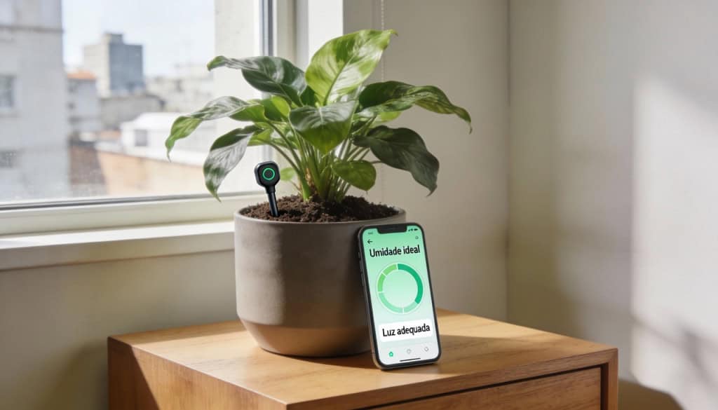 Como sensores inteligentes ajudam a cuidar das plantas em apartamentos