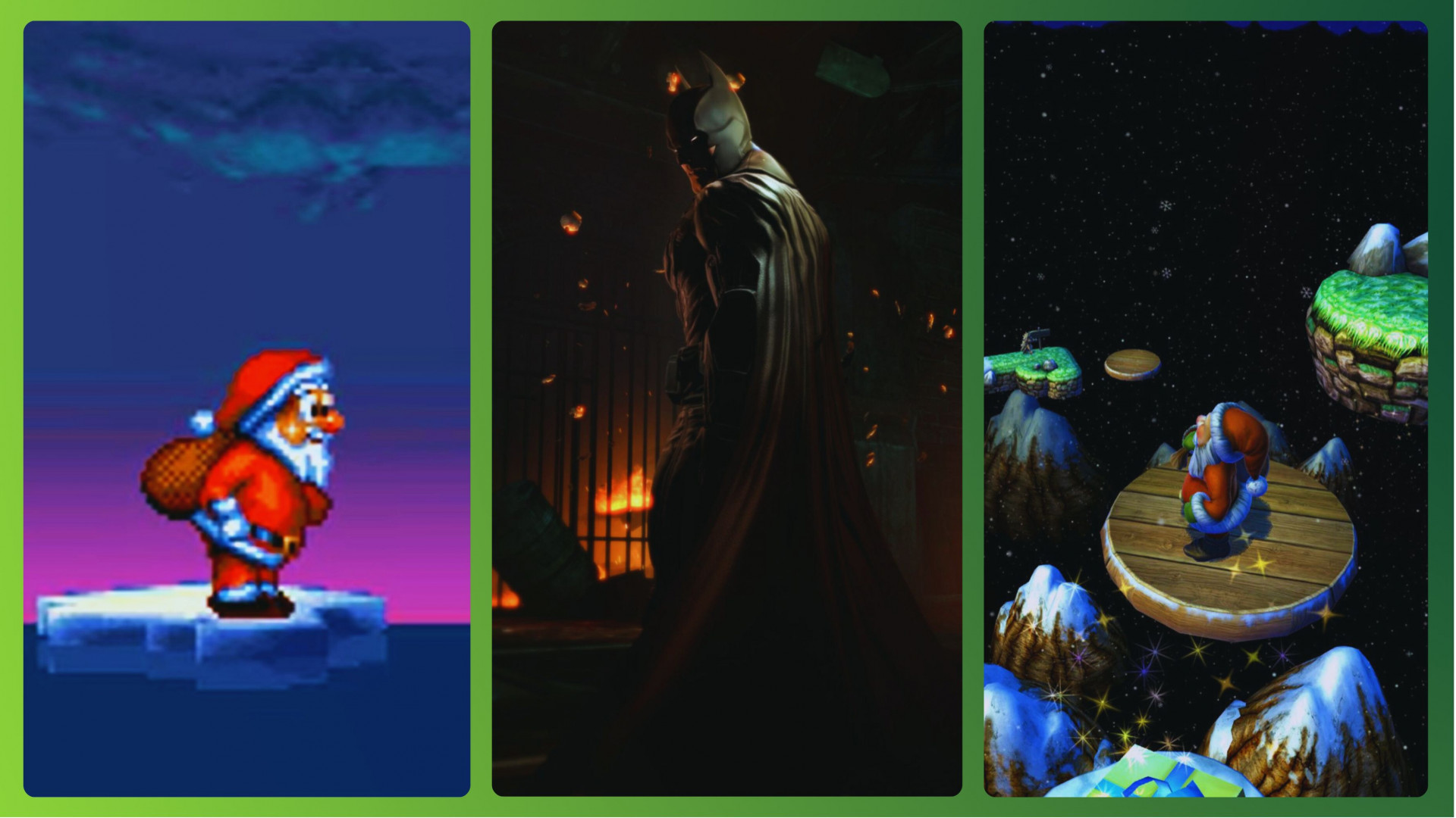 Daze Before Christimas, Batman: Akham Origins e Santa Claus in Trouble