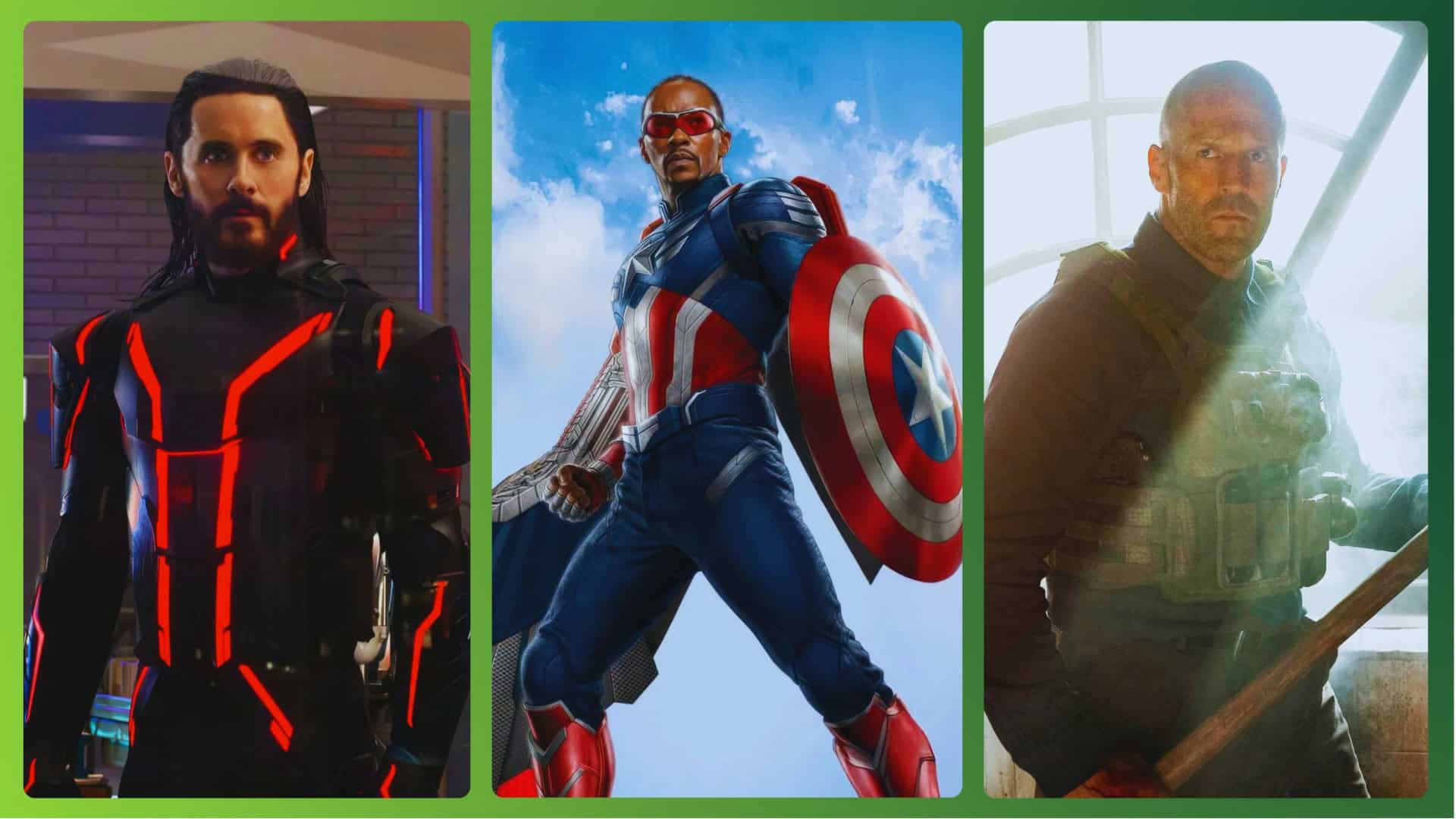 Tron Ares, Capitão América: Admirável mundo novo e Resgate Implacável