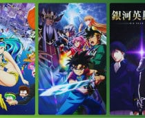 Urusei Yatsura, Dai no Daibouken e Legend of the galactic heroes