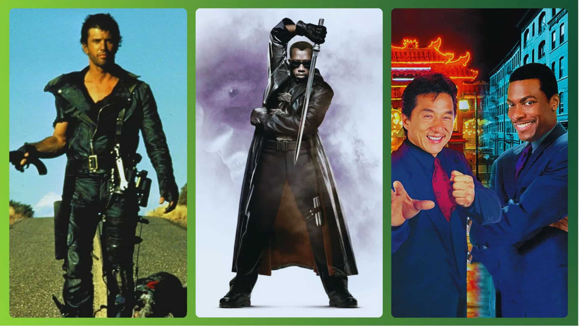 Mad Max 2, Blade e Hora do Rush 1