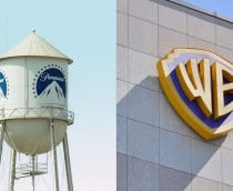 Logos de Paramount e Warner