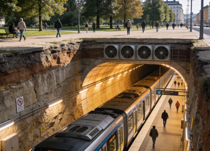 Cidades subterrâneas: o futuro do transporte e moradia?