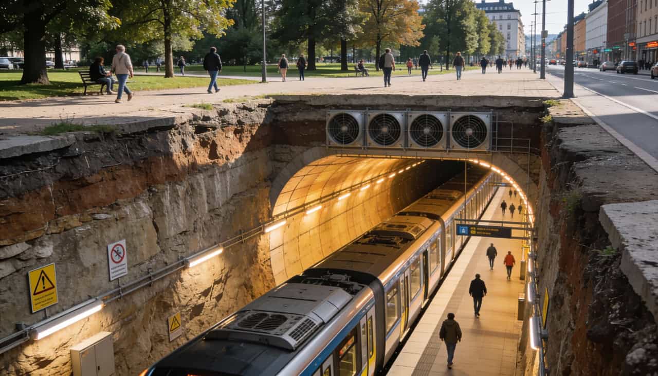 Cidades subterrâneas: o futuro do transporte e moradia?