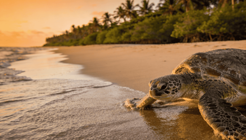 Como as tartarugas marinhas usam o campo magnético da Terra para voltar ao mesmo lugar?