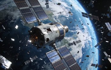 Como o lixo espacial pode derrubar a internet do futuro