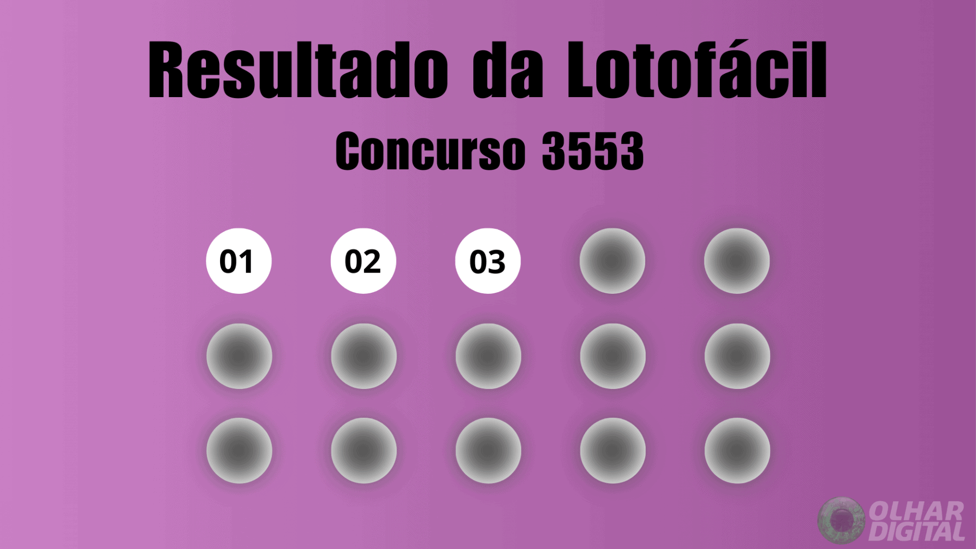 Lotofácil 3553