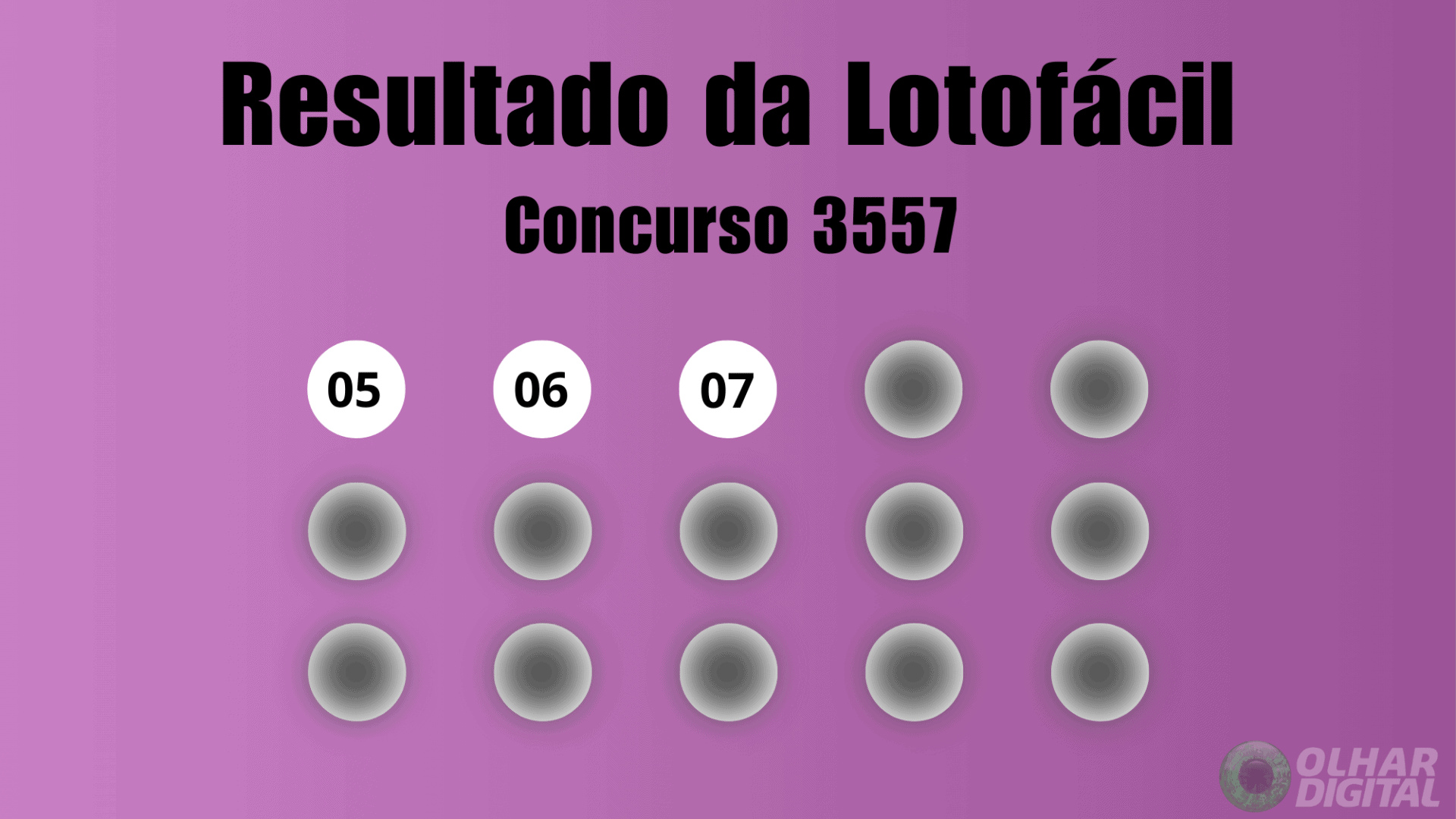 Lotofácil 3557