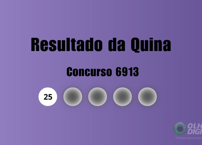 Veja na matéria os números sorteados do concurso 6913 da Quina