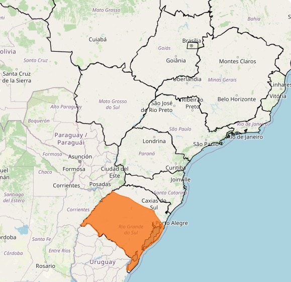 Previsão do tempo tem alerta de chuva para Rio Grande do Sul