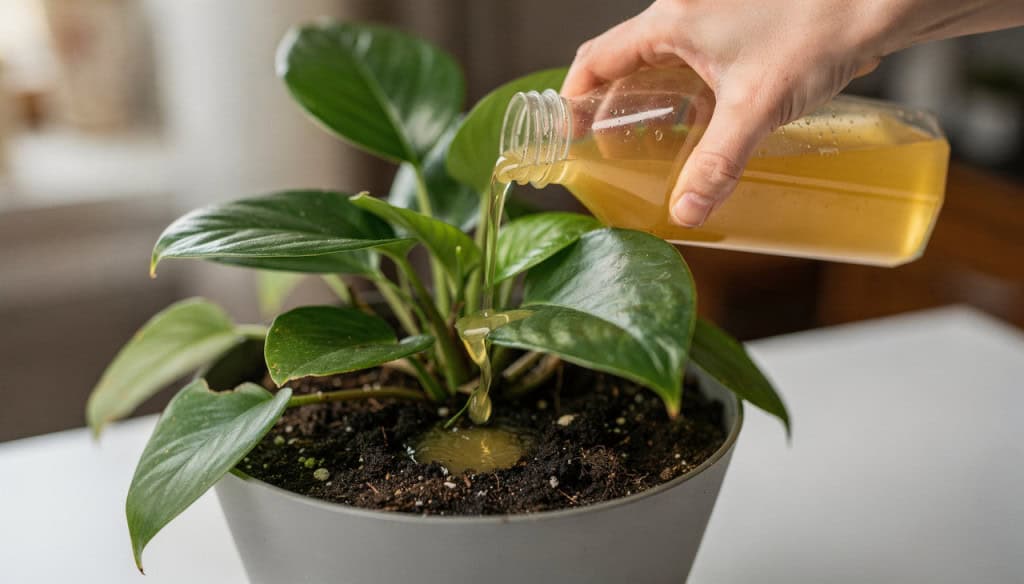 Esse adubo líquido natural transforma restos de frutas em um elixir para sua plantas