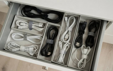 Como organizar cabos de forma prática e reduzir estresse no dia a dia