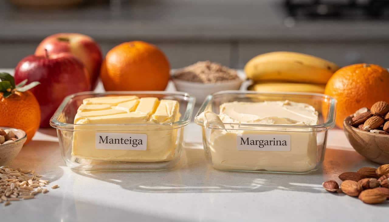 Manteiga ou margarina: qual é a opção mais saudável?