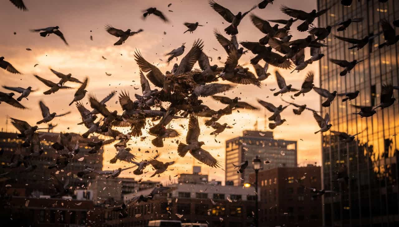 O motivo real por trás dos bandos de pássaros que despencam dos céus