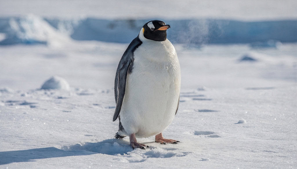 Como os pinguins vivem no gelo da Antártida sem que suas patas congelem