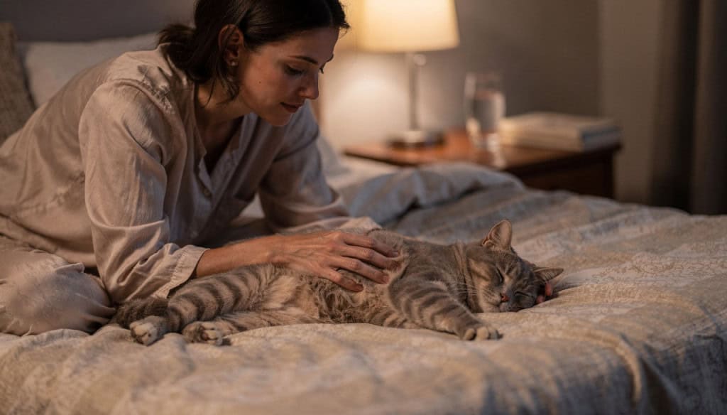 Os benefícios reais para a saúde de dividir a cama com um animal de estimação