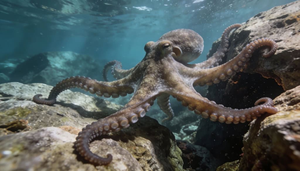Polvos em número recorde surgem no Reino Unido e reforçam alertas sobre aquecimento dos mares e equilíbrio marinho.