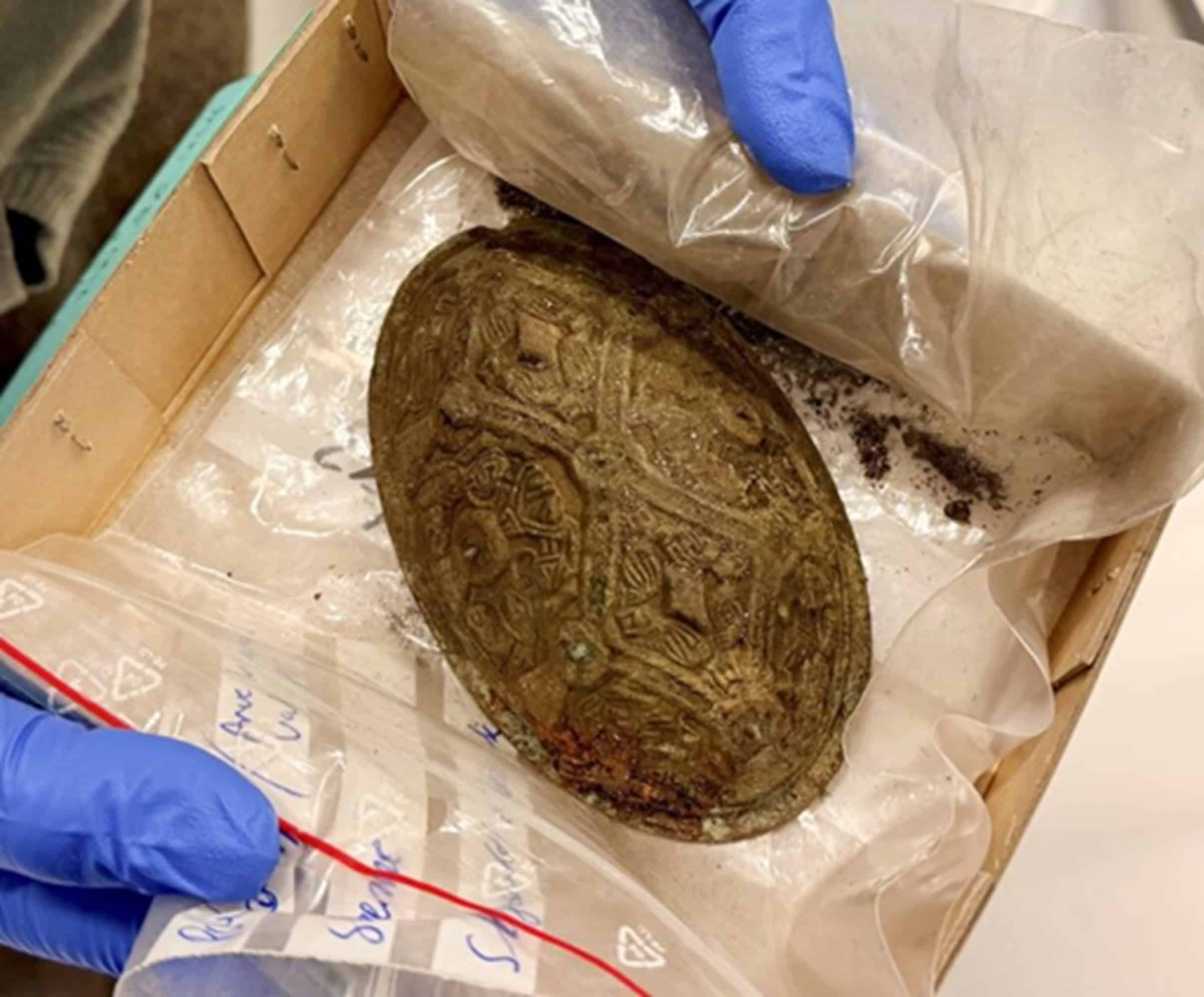 túmulo da era viking encontrado na noruega
