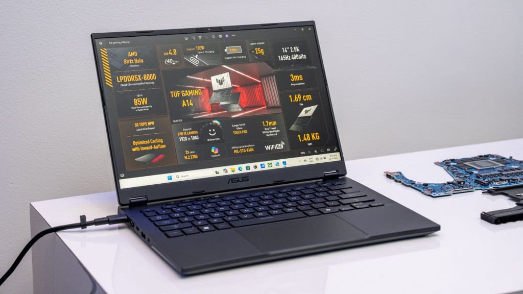 Notebook Asus TUF Gaming A14