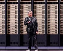 CEO da Nvidia, Jensen Huang, durante keynote sobre Vera Rubin na CES 2026