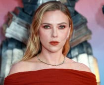 Atriz Scarlett Johansson durante evento