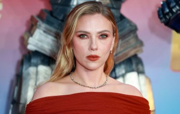 Atriz Scarlett Johansson durante evento