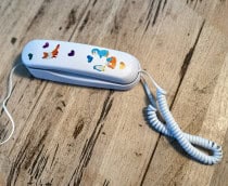 telefone com fio pinwheel home