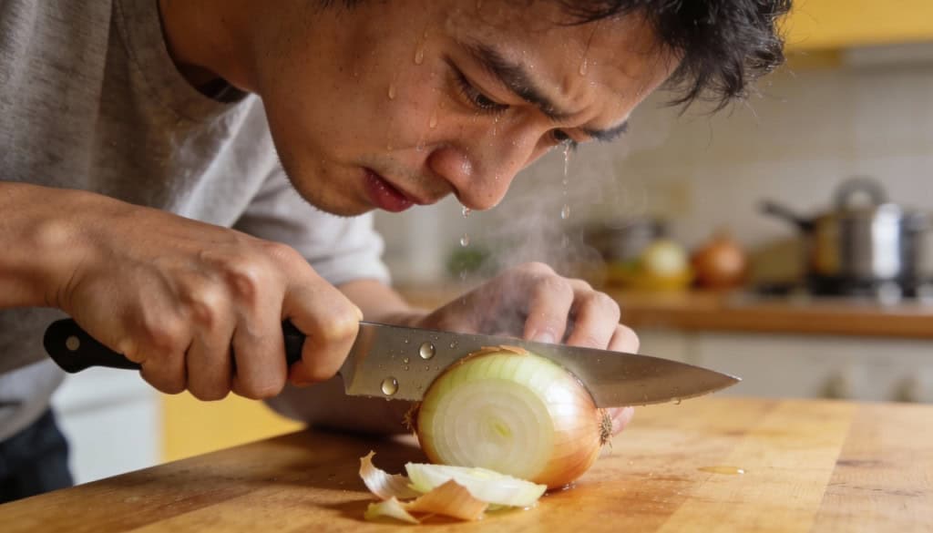 A ciência explica por que cortar cebola faz a gente chorar