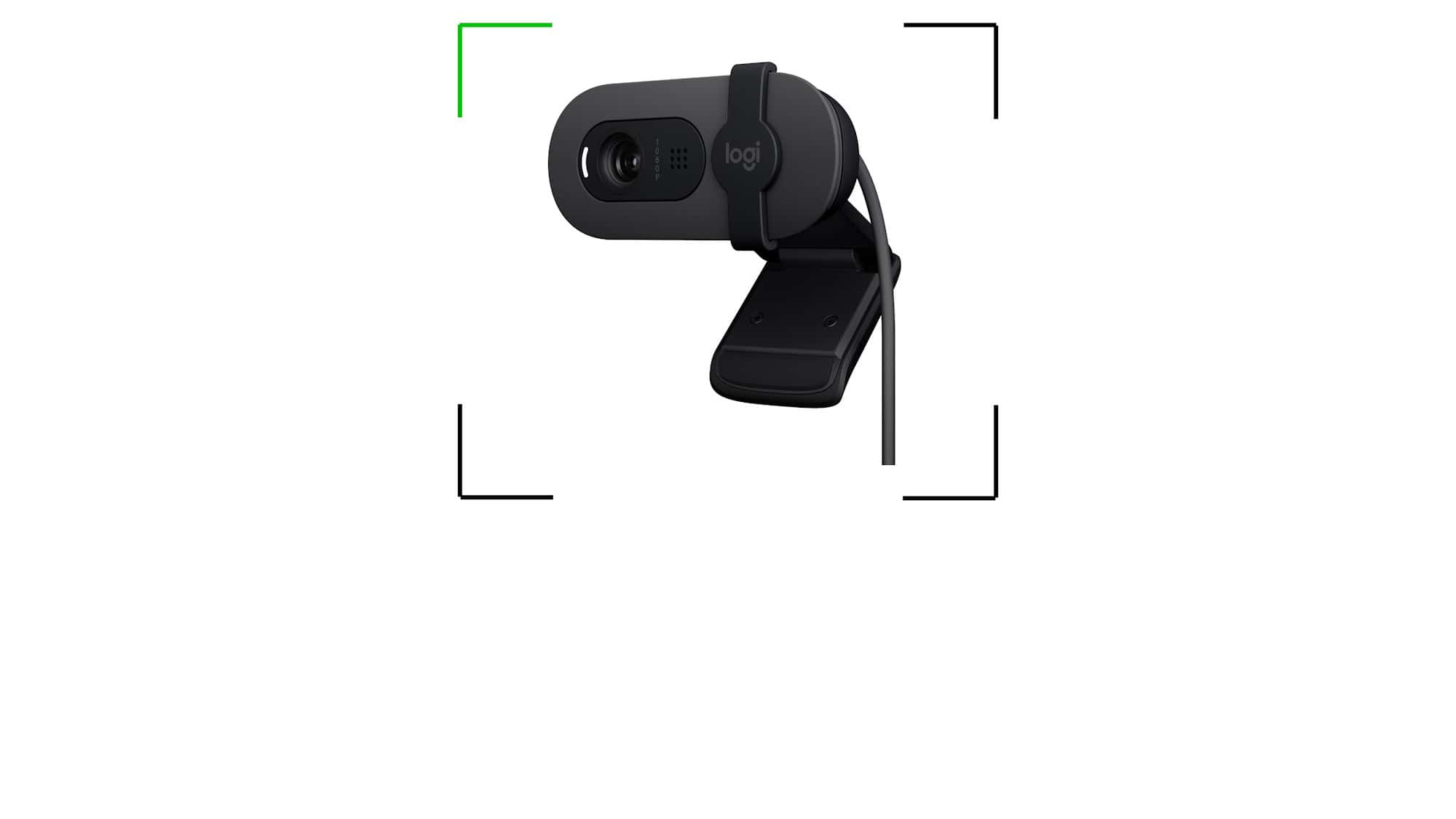 Logitech Brio 100: webcam com resolução Full HD está em oferta