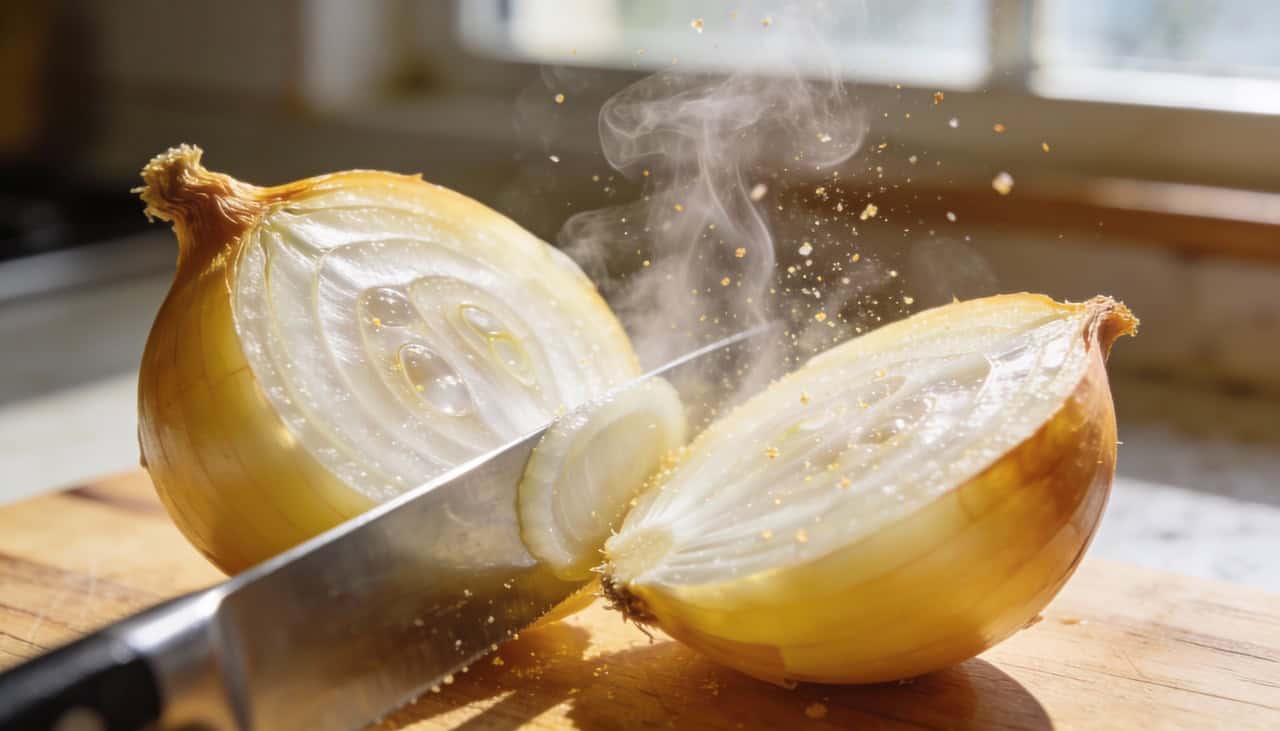 A ciência explica por que cortar cebola faz a gente chorar