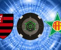 Escudos de Flamengo e Portuguesa/RJ